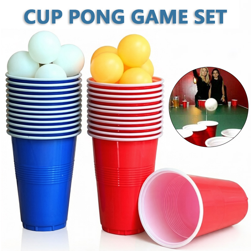 Table Tennis Olympics - Set da Beer Pong e Bicchieri