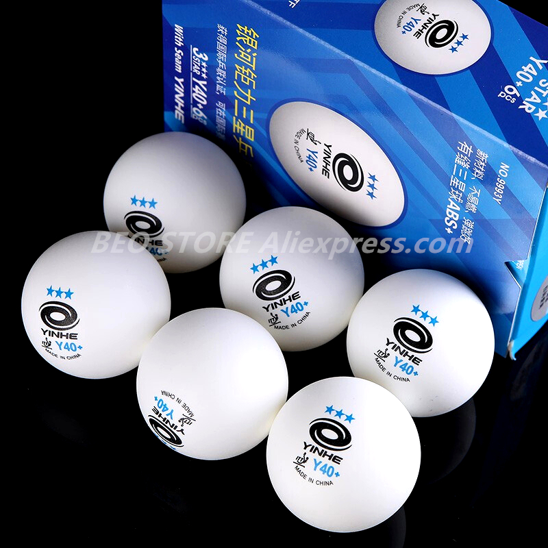 Table Tennis Olympics - 60 palline YINHE 3 stelle Y40+