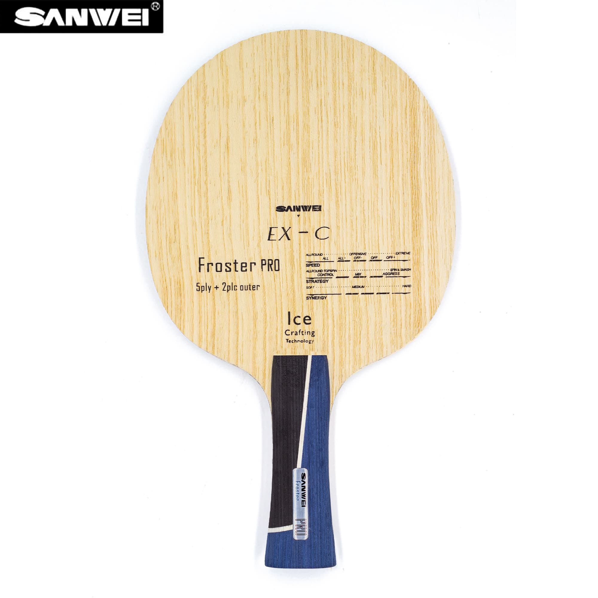 Table Tennis Table - SANWEI ALC Lama da ping pong