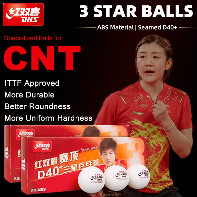 Table Tennis Olympics - Palline da ping pong DHS D40+