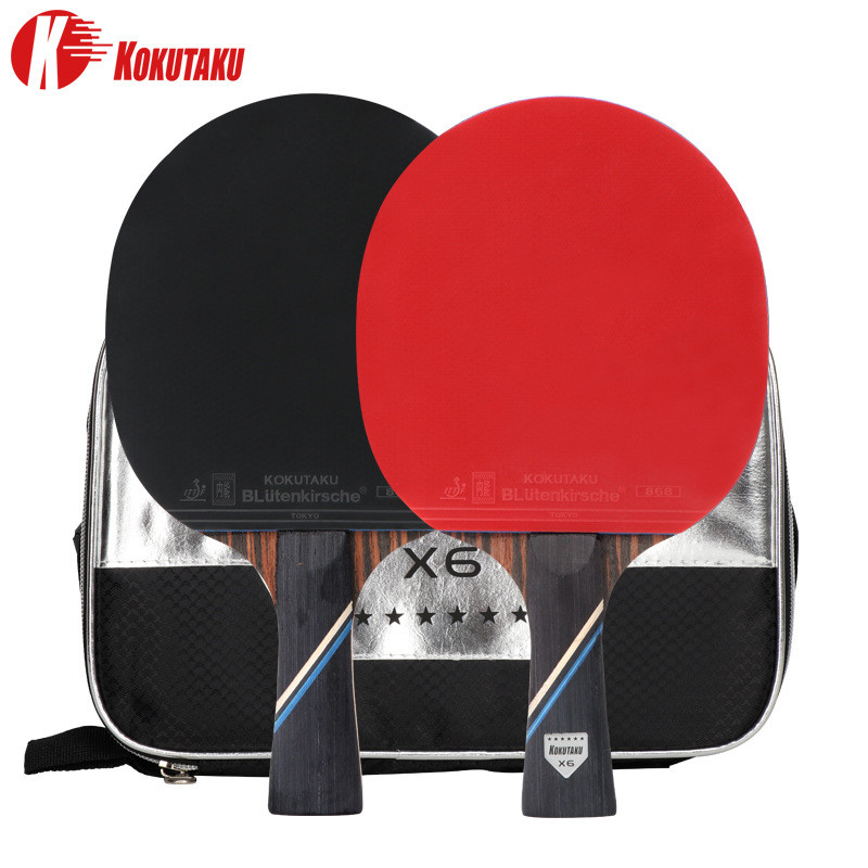 Table Tennis Japan - KOKUTAKU ITTF professionale 4/5/6 Star racchetta