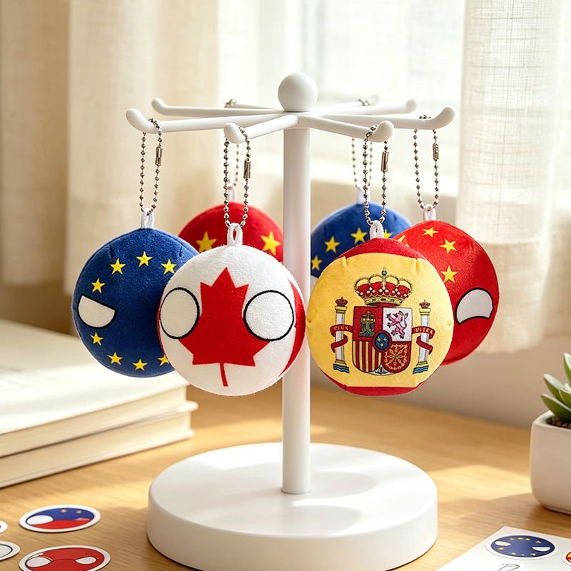 Peluche Kawaii Polandball da 1 - Table Tennis France recensione e prezzo