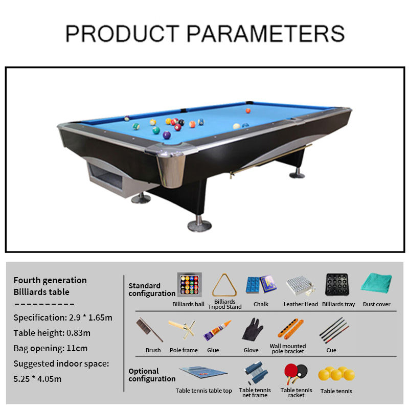 Tavolo da Biliardo Moderno 9 P - Table Tennis Ball recensione e prezzo