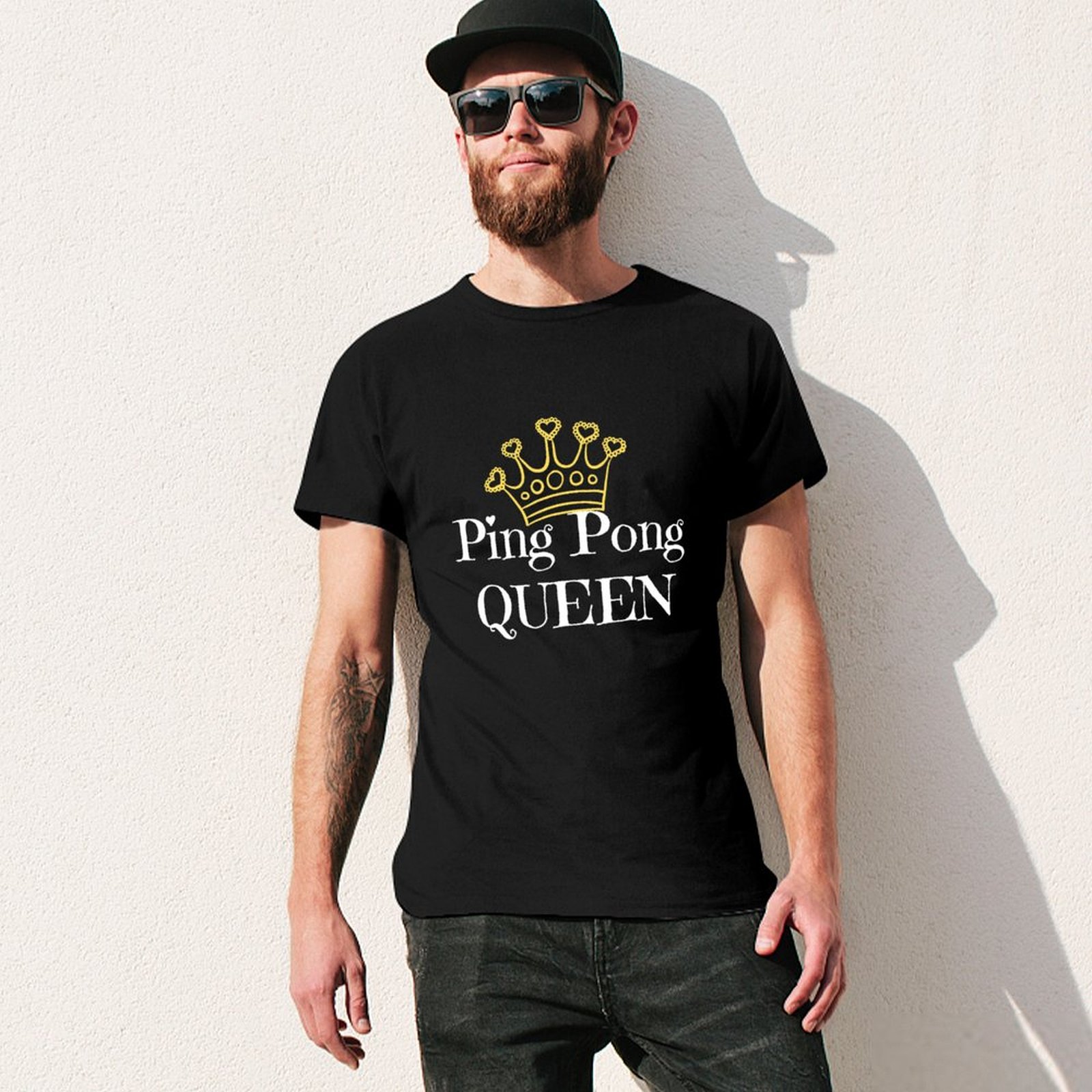 T-shirt Ping Pong Queen per am - Table Tennis Queen recensione e prezzo