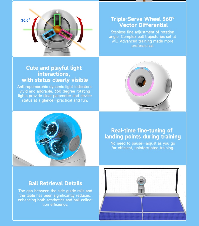 Robot da Ping Pong Elettrico I - Table Tennis Table recensione e prezzo